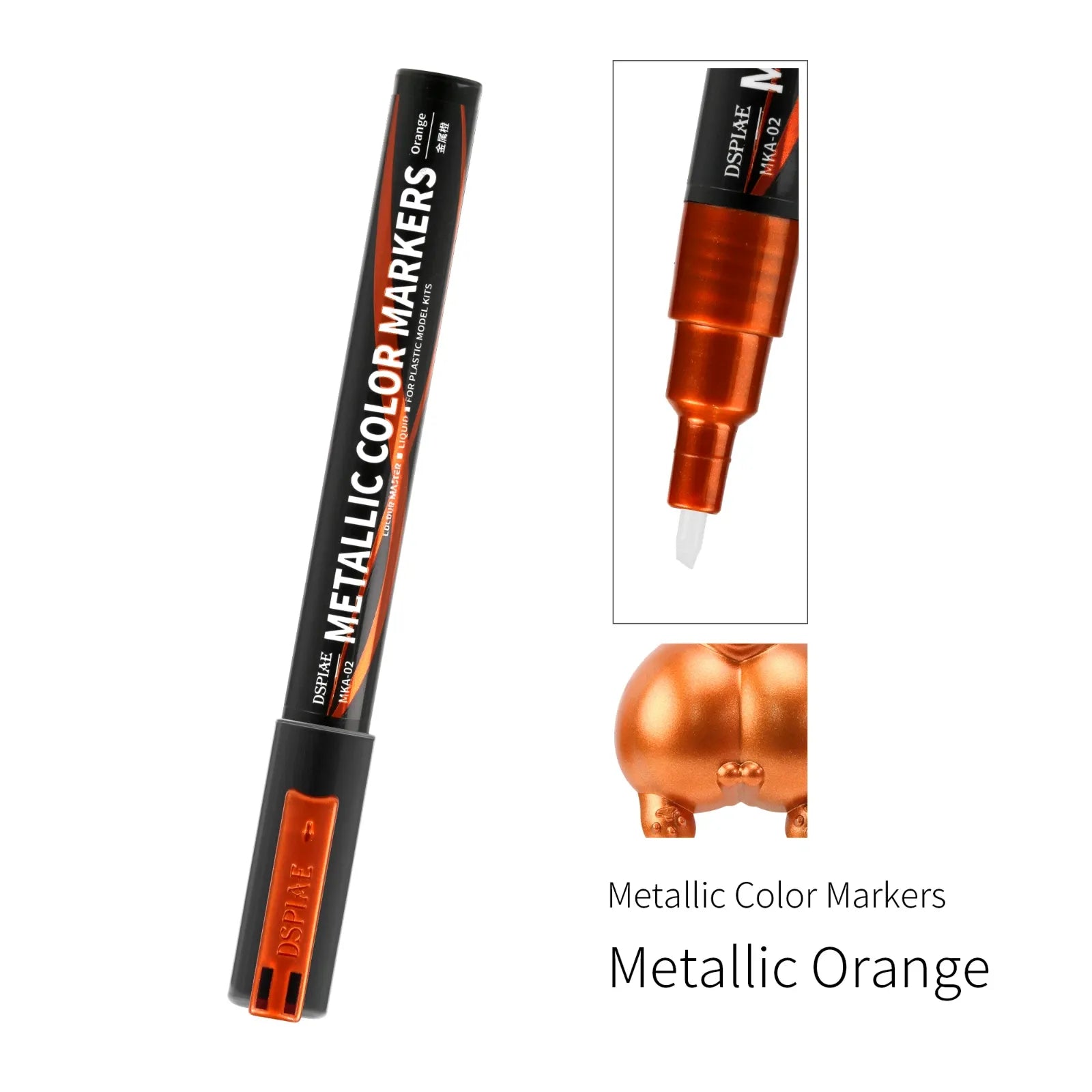 DSPIAE MKA&MKS Super Metallic Color Markers (15 Colors)