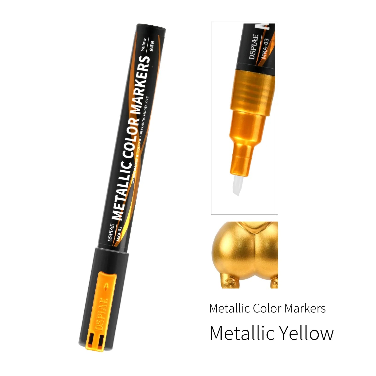 DSPIAE MKA&MKS Super Metallic Color Markers (15 Colors)