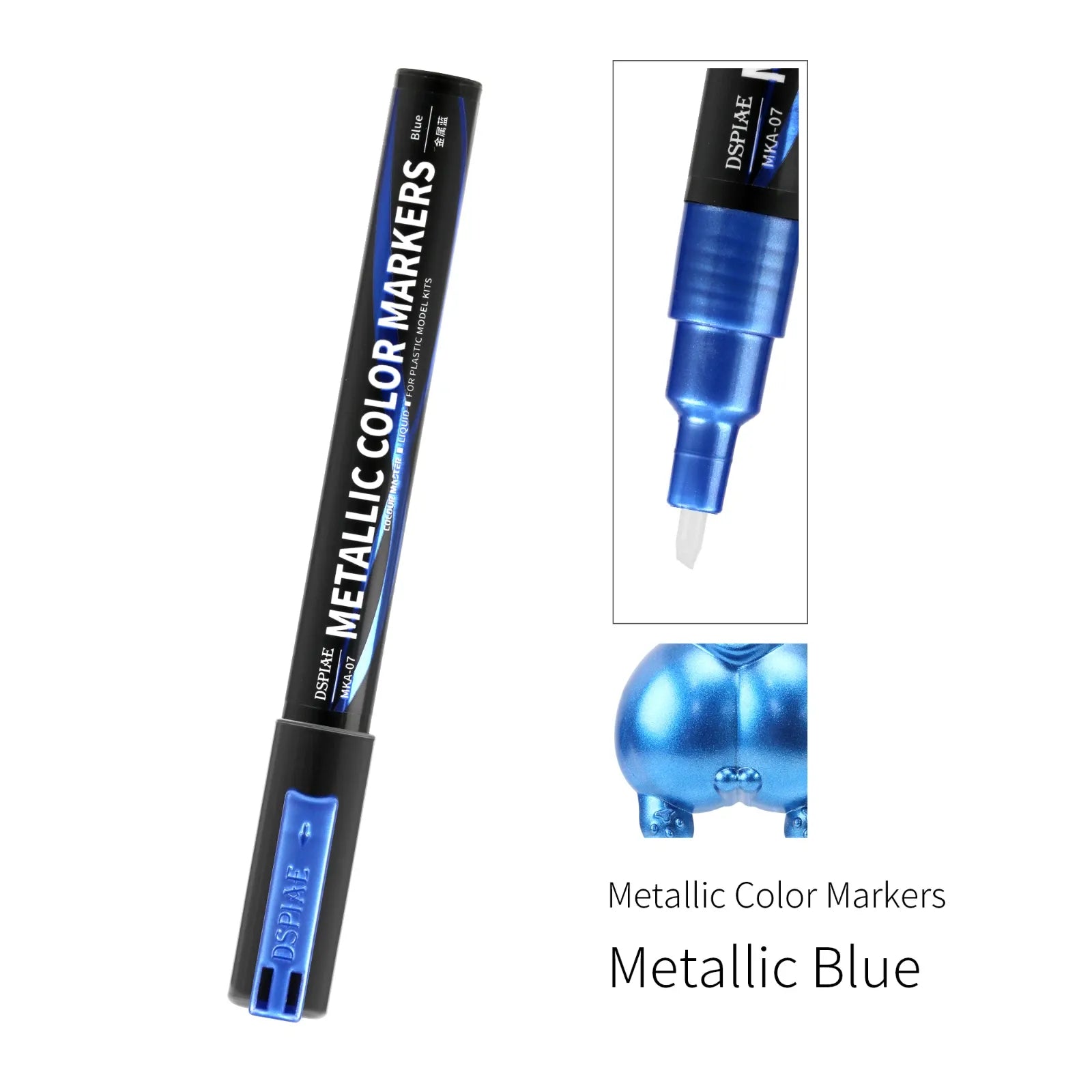 DSPIAE MKA&MKS Super Metallic Color Markers (15 Colors)